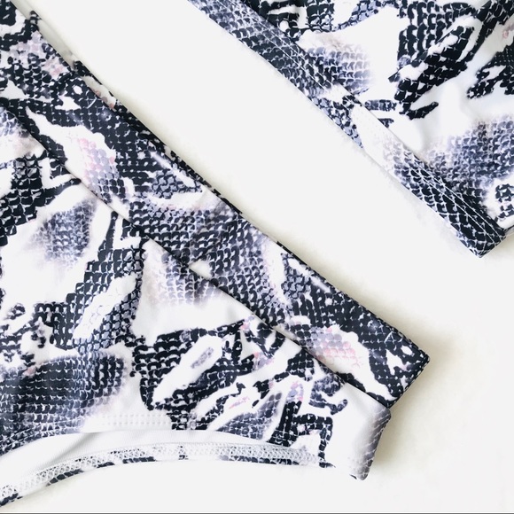 Ombré Snake Print High Waisted Bikini - Picture 8 of 12